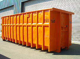 Container hoch